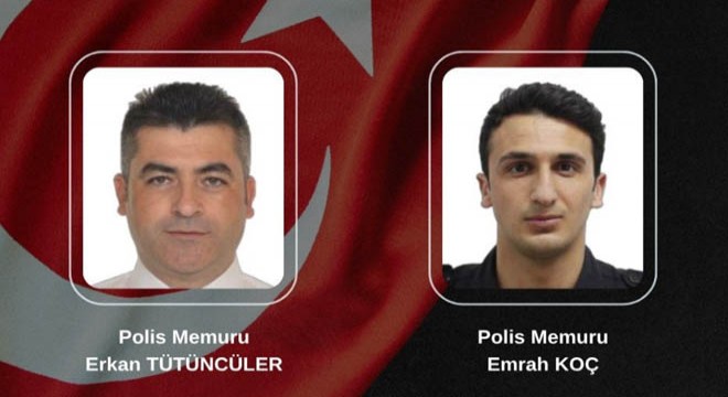 Silahlı çatışma: 2 polis memuru şehit oldu