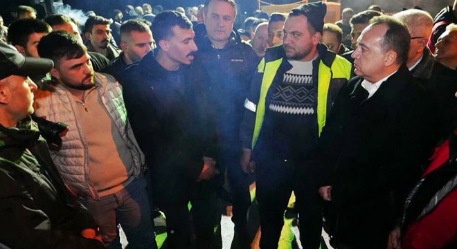 Soma'da işçiler eyleme başladı