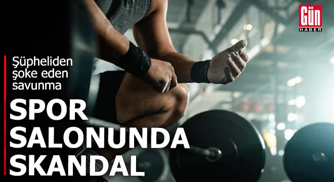 Spor salonunda taciz skandalı!