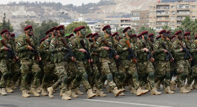 Suriye ordusu terör mevzilerini vuruyor