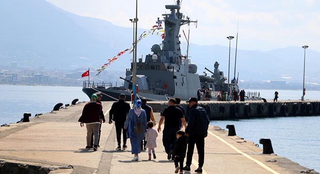 TCG BORA, 23 Nisan'da Alanya'da ziyarete açıldı