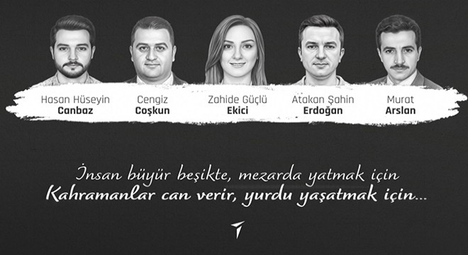 TUSAŞ'tan 'Şehitler Haftası' paylaşımı