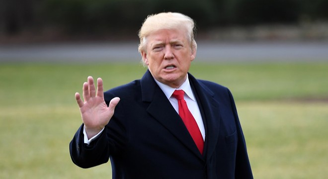 Trump: İşi bitirene kadar ayrılmayacağız