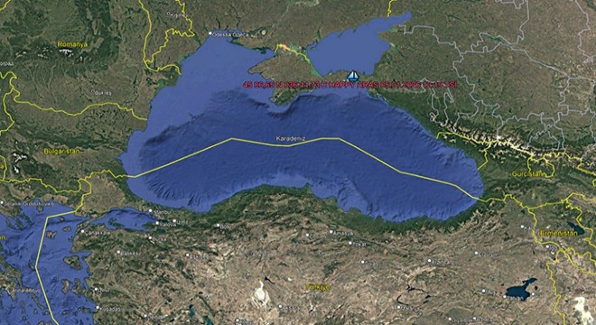 Türk gemisi karaya oturdu