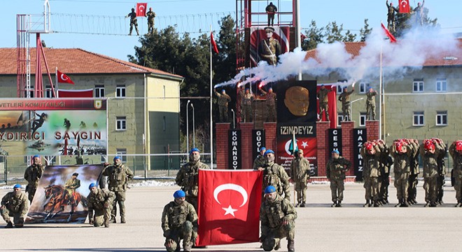 Uzman erbaş ve sözleşmeli erler mezun oldu