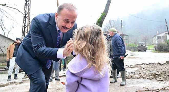 Vali Erin'den Aşağı Gökdere'de inceleme