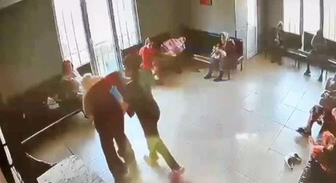 Yaşlı bakımevinde skandal görüntüler