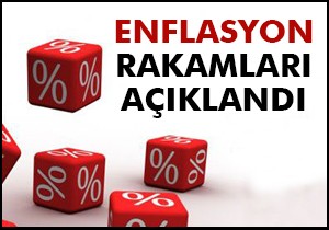 Enflasyon rakamları açıklandı