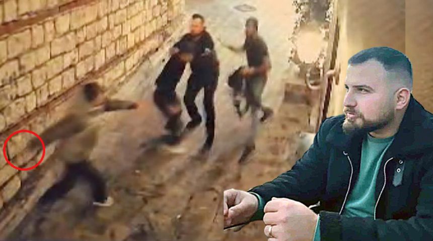 Kaleiçi'nde cinayetle biten bıçaklı kavga kameraya yansıdı